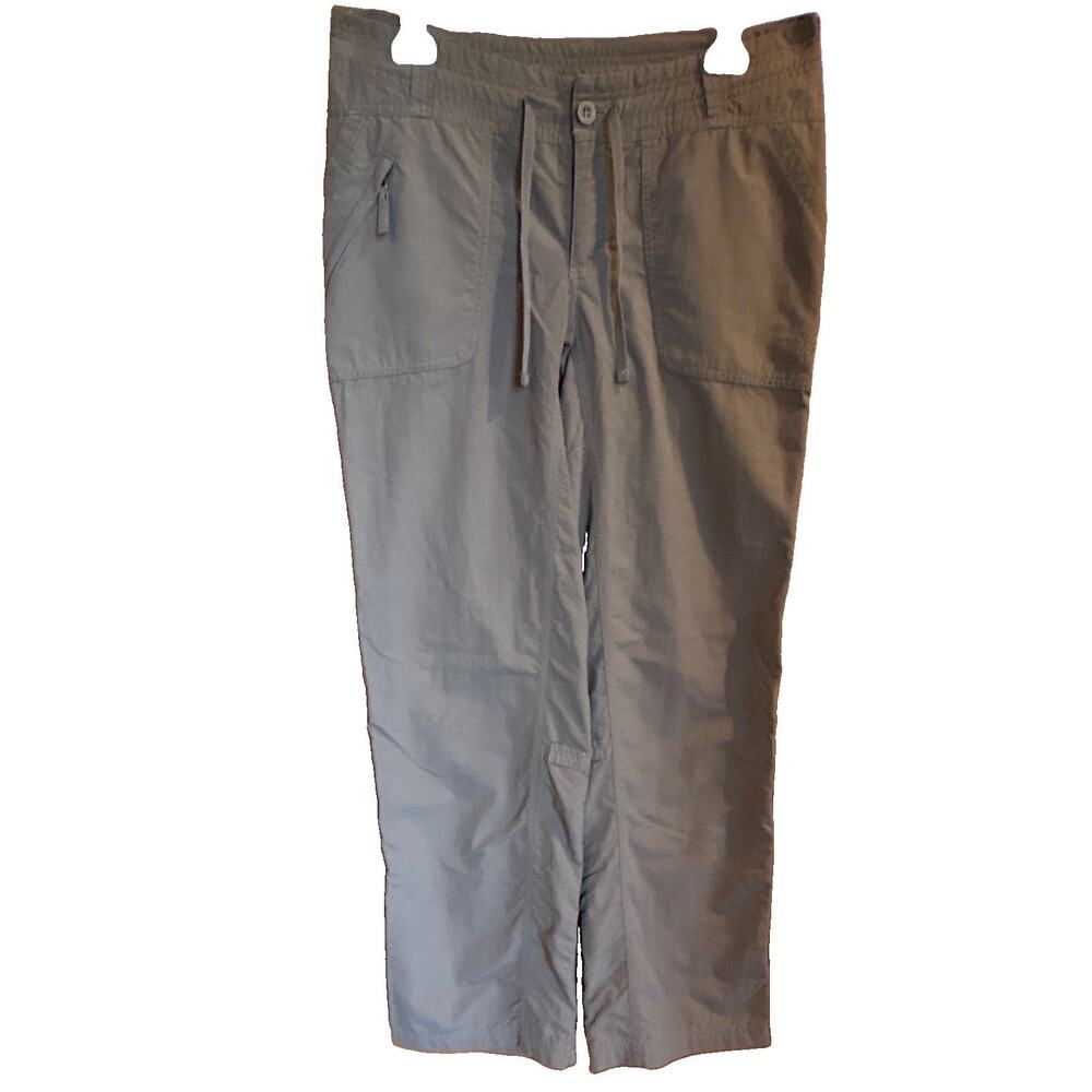 The North Face Women's Adjustable Roll-Up Leg Hiking Pants Khaki, Size 8